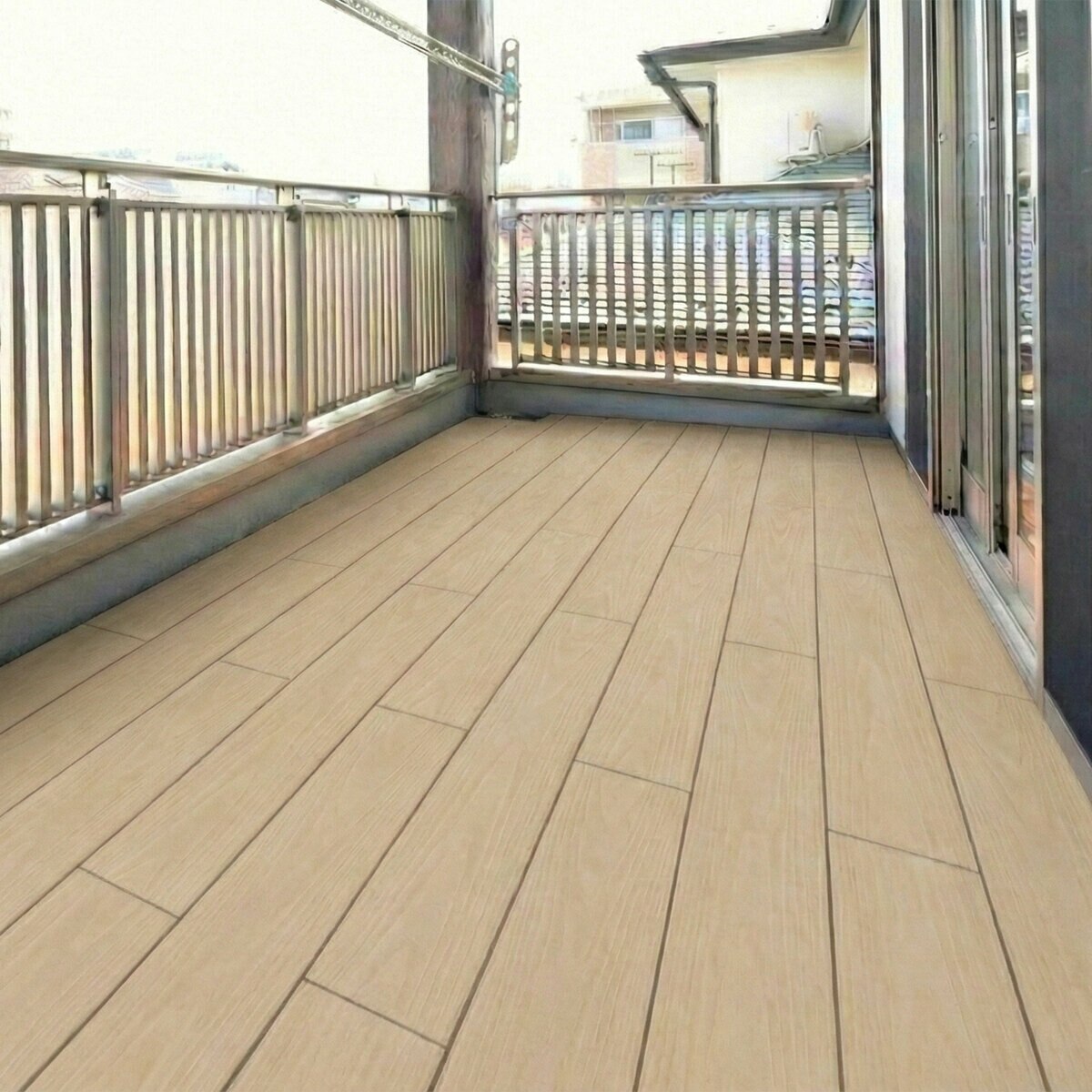 MINO　彩木スマートデッキ　DAX　W3000xD300xH44mm オーク OK