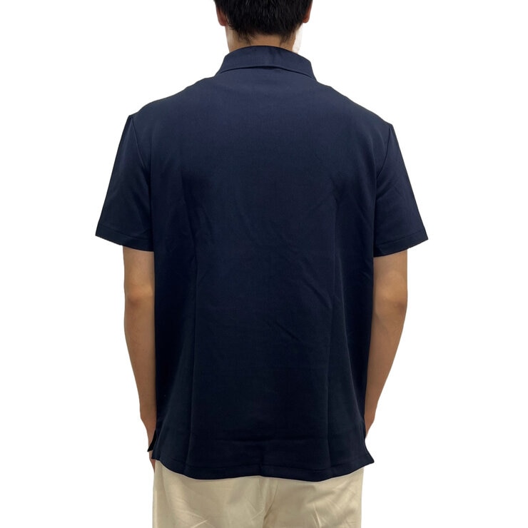 カルバンクライン メンズ 半袖 ポロシャツ ネイビー（DARK SAPPHIRE）M