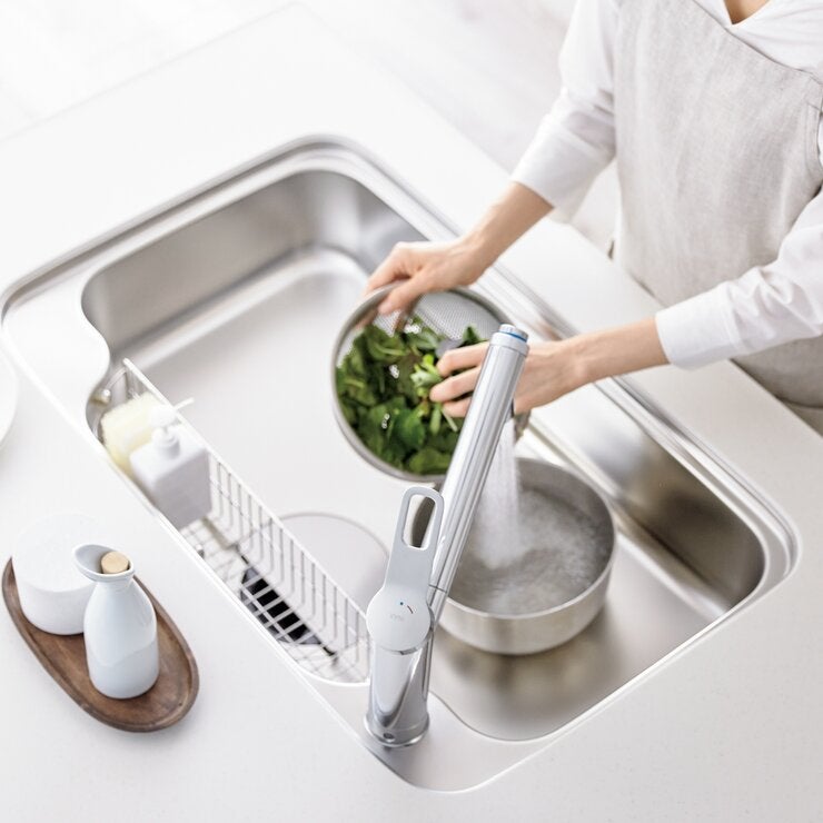 LIXIL ハンドシャワー付浄水器内蔵型シングルレバー混合水栓 (ワンホールタイプ) RJF-971Y LIXIL ハンドシャワー付浄水器内蔵型シングルレバー混合水栓 (ワンホールタイプ) RJF-971Y