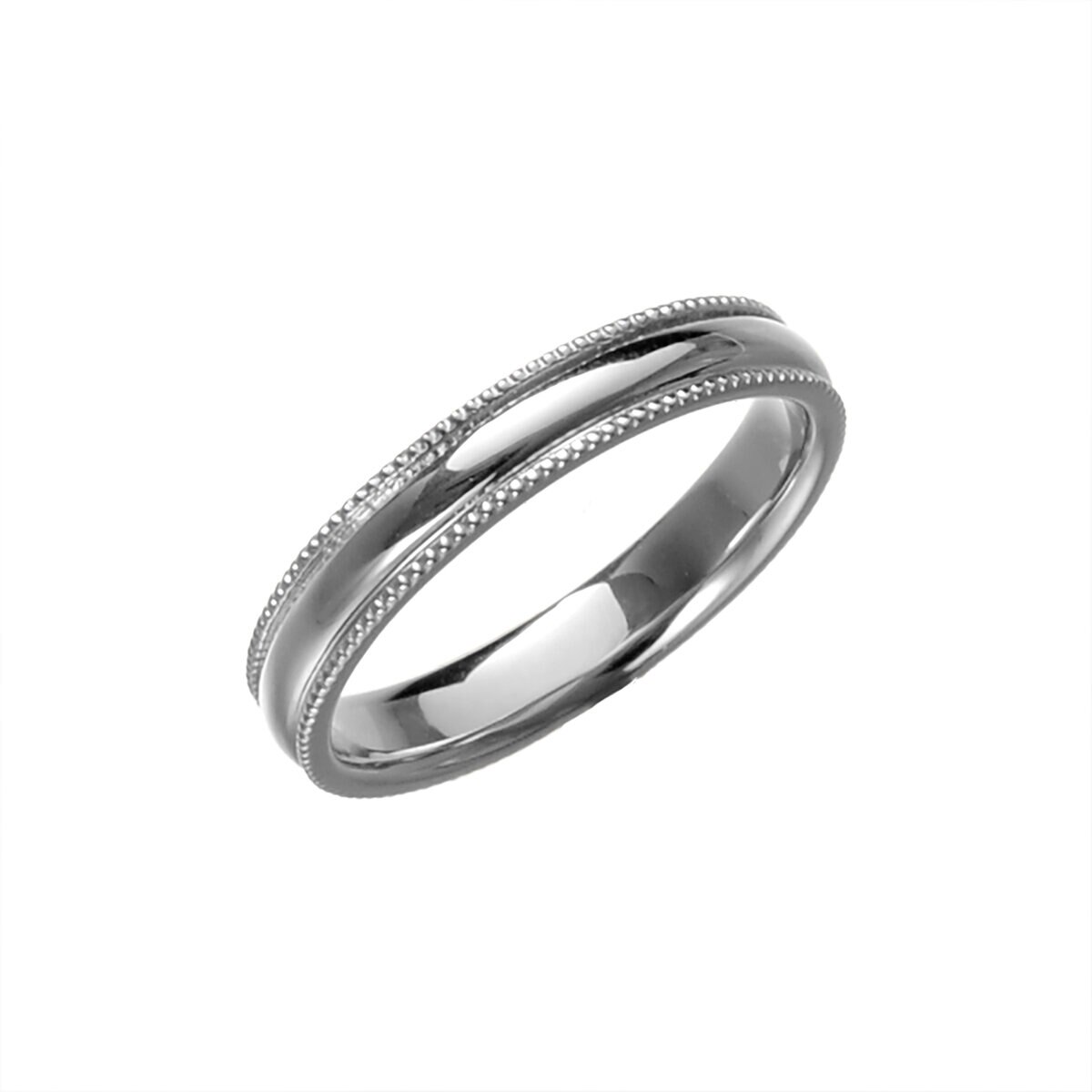 プラチナ 950 マリッジリング エテルニテ 3mm 幅 日本サイズ : 11号 刻印なし