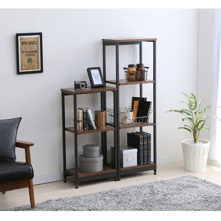 アイリスオーヤマ スチールウッドラック 幅42cm 3段 SWR-4280 251467 アイリスオーヤマ スチールウッドラック 幅42cm 3段 SWR-4280 251467