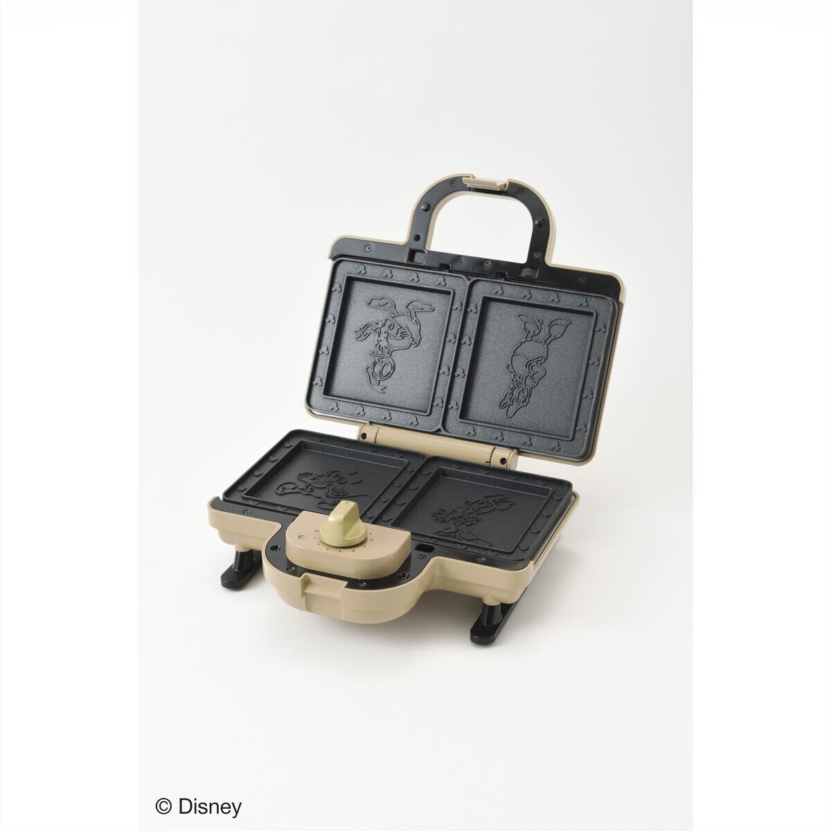 BRUNO DISNEY ホットサンドメーカー ダブル ベージュ BOE136-BE