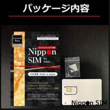 Nippon SIM for Japan 無制限/8日毎日2GB/国内用/DHA-SIM-176