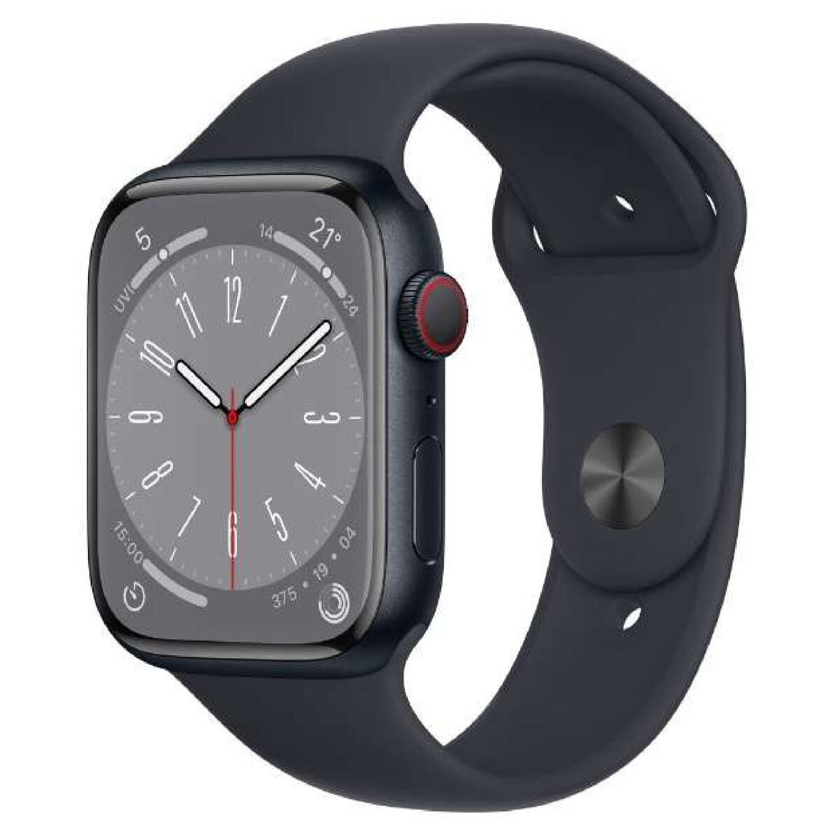 Apple Watch Series8 GPS+Cellular 45mm ミッドナイトアルミニウム ...