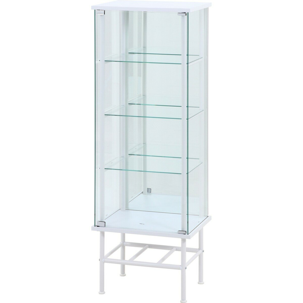 レグラス コレクションケース スタンド 4段 ミラータイプ ホワイト