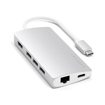 Satechi USB-Cマルチポートアダプター4K with イーサーネット V2