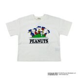 スヌーピー(ピーナッツ) キッズ 半袖 Tシャツ 3枚組 アソートD 100