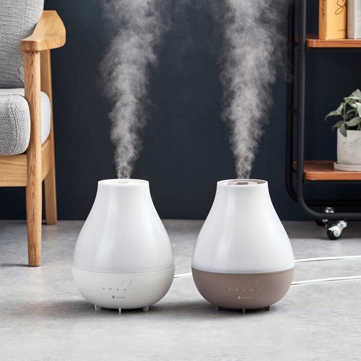 ライフオンプロダクツ 上部給水ハイブリッド加湿器 LCAHF017