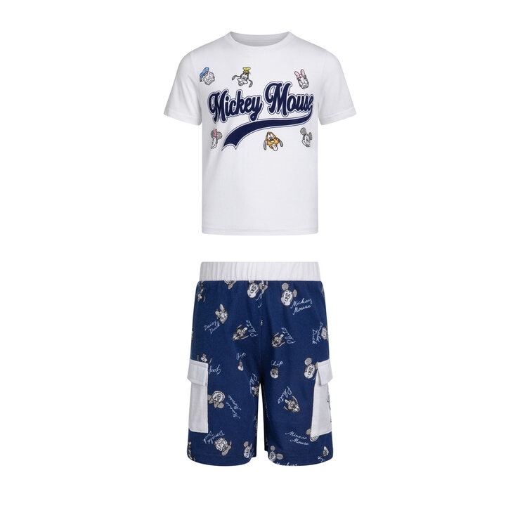 キャラクター キッズ Tシャツ＆パンツセット 4枚組 ミッキー 7