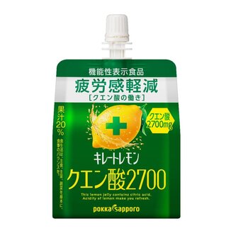 キレートレモン クエン酸 2700 ゼリー 165g x 30個入 ＜機能性表示食品＞