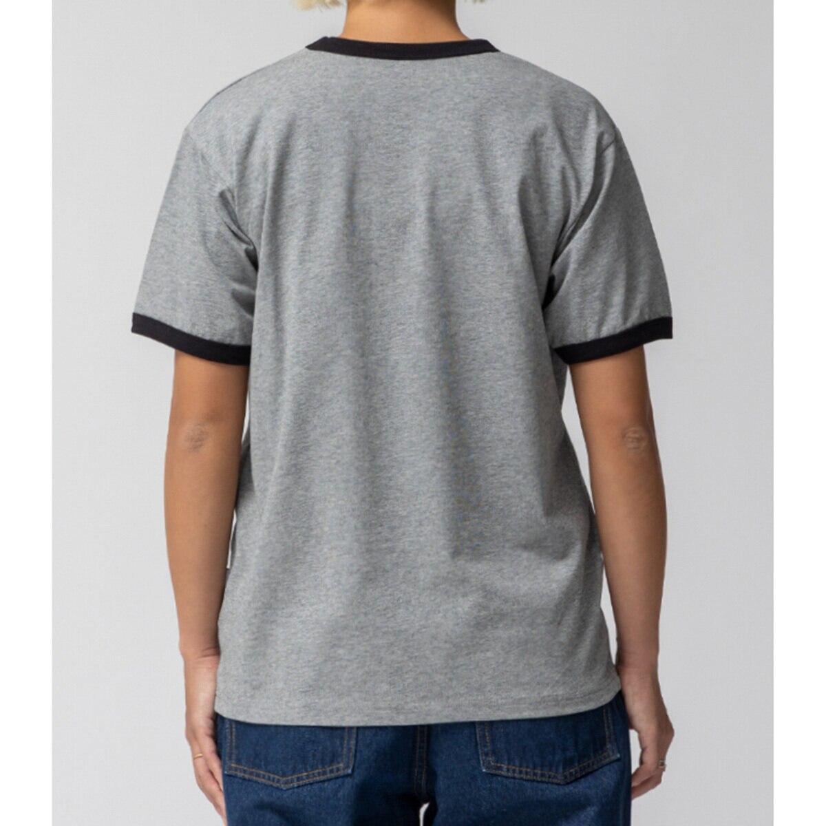 ビームスデザイン レディース リンガー半袖Tシャツ ディナーロール L ビームスデザイン レディース リンガー半袖Tシャツ ディナーロール L