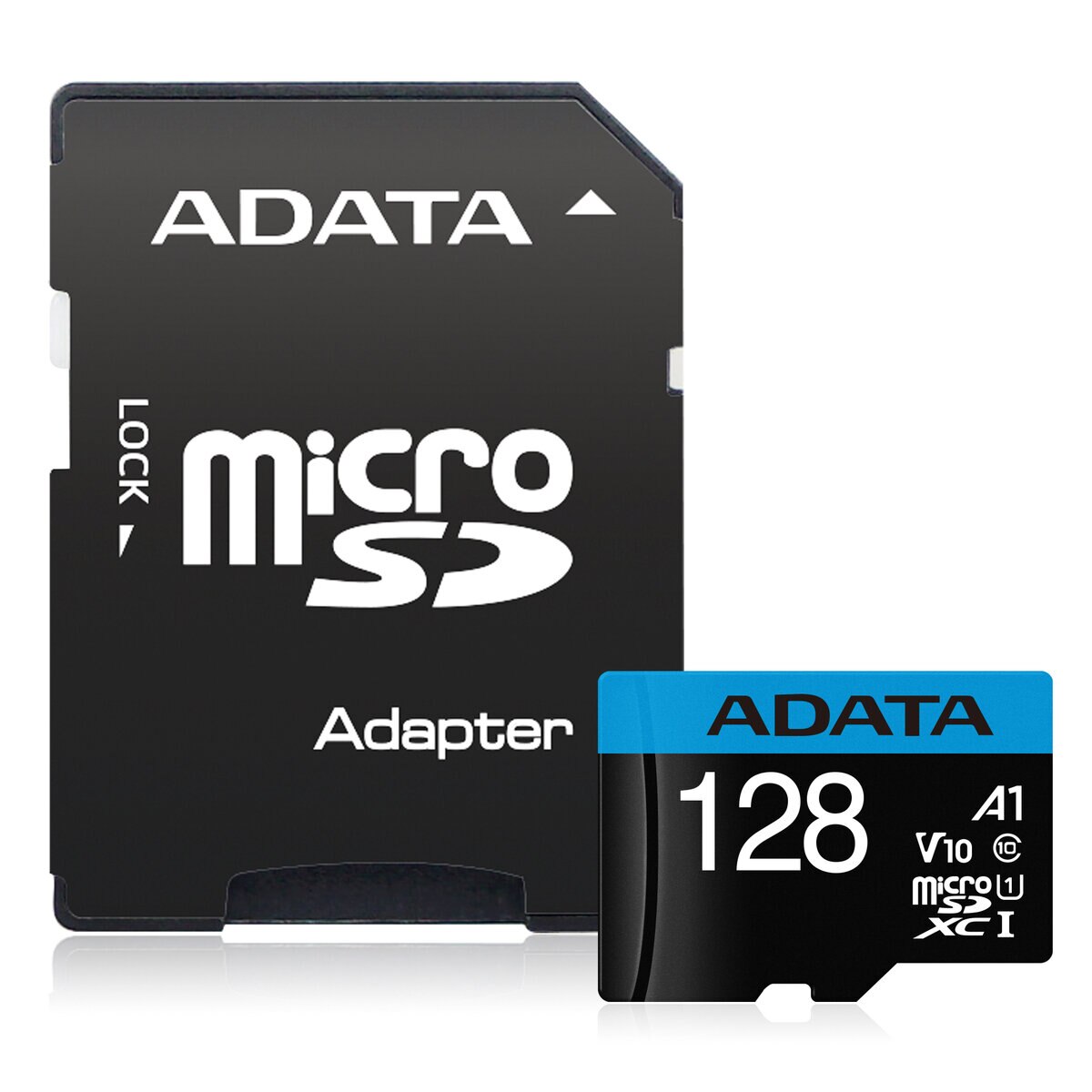 ADATA microSD 128GB UHS-I U3 A1 2枚セット AUSDX128GUICL10A1-RA1/2SET