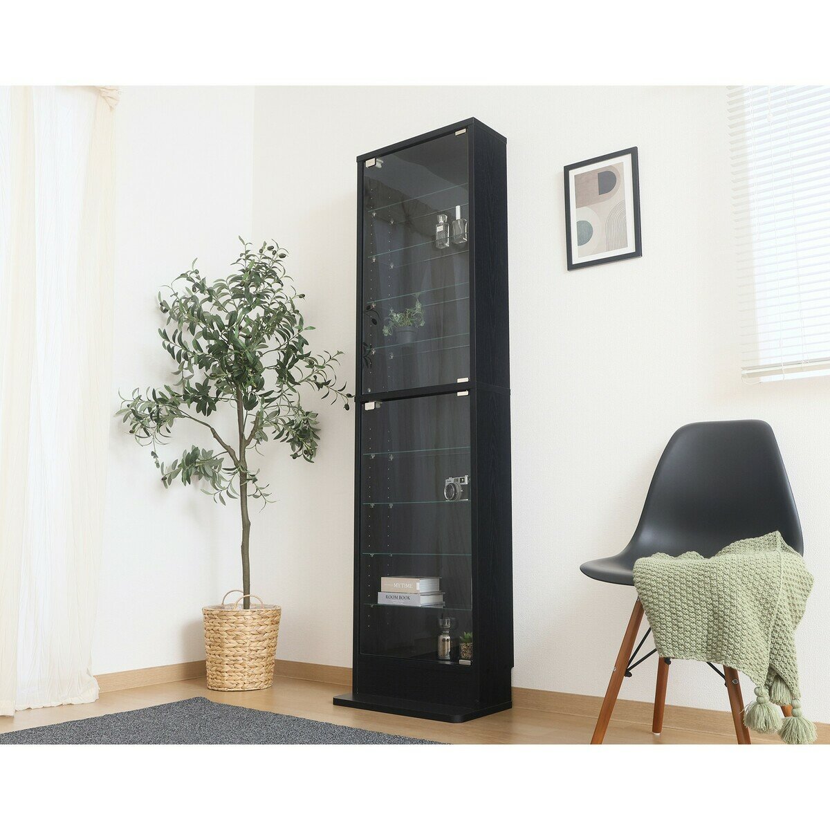 コレクションラック TOR ハイタイプ ブラック