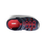 コンブ キッズ サンダル ネイビー/レッド 18.0