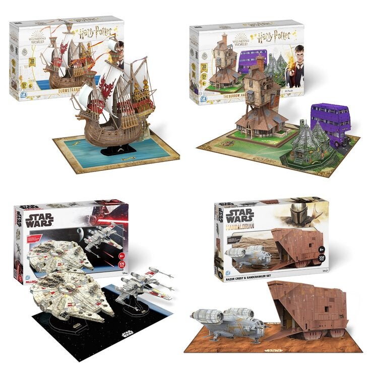 4Dシティスケープ 3D立体パズル アソートメント 4Dシティスケープ 3D立体パズル アソートメント
