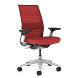 スチールケース シンクチェア シーガルフレーム スカーレット