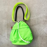 チーク キンチャク 2WAY トートバッグ　グリーン