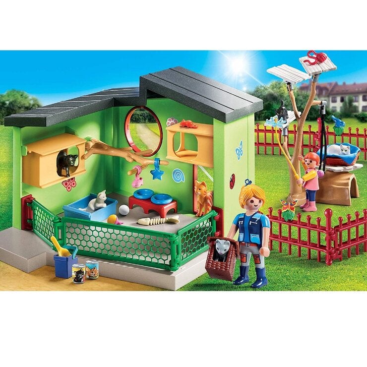 プレイモービル シティライフ ペットホテル 猫の部屋 プレイモービル シティライフ ペットホテル 猫の部屋