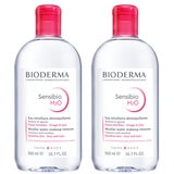 ビオデルマ H2O クレンジングウォーター 500ml 2本セット ビオデルマ H2O クレンジングウォーター 500ml 2本セット