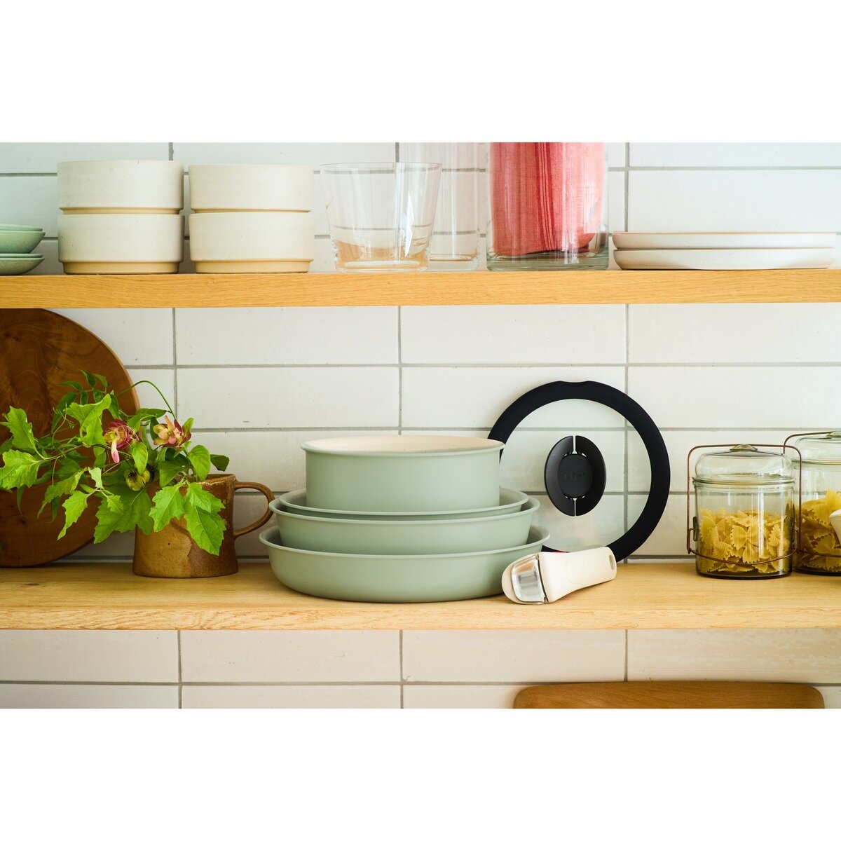 ティファール インジニオ・ネオ IH 8点セット ミントグリーン | Costco