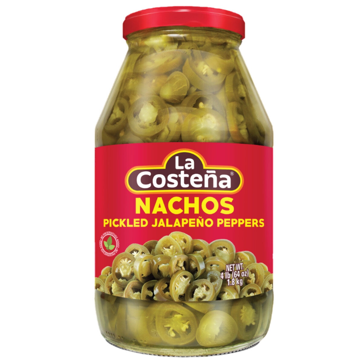 La Costena スライスハラペーニョ 1.8 kg