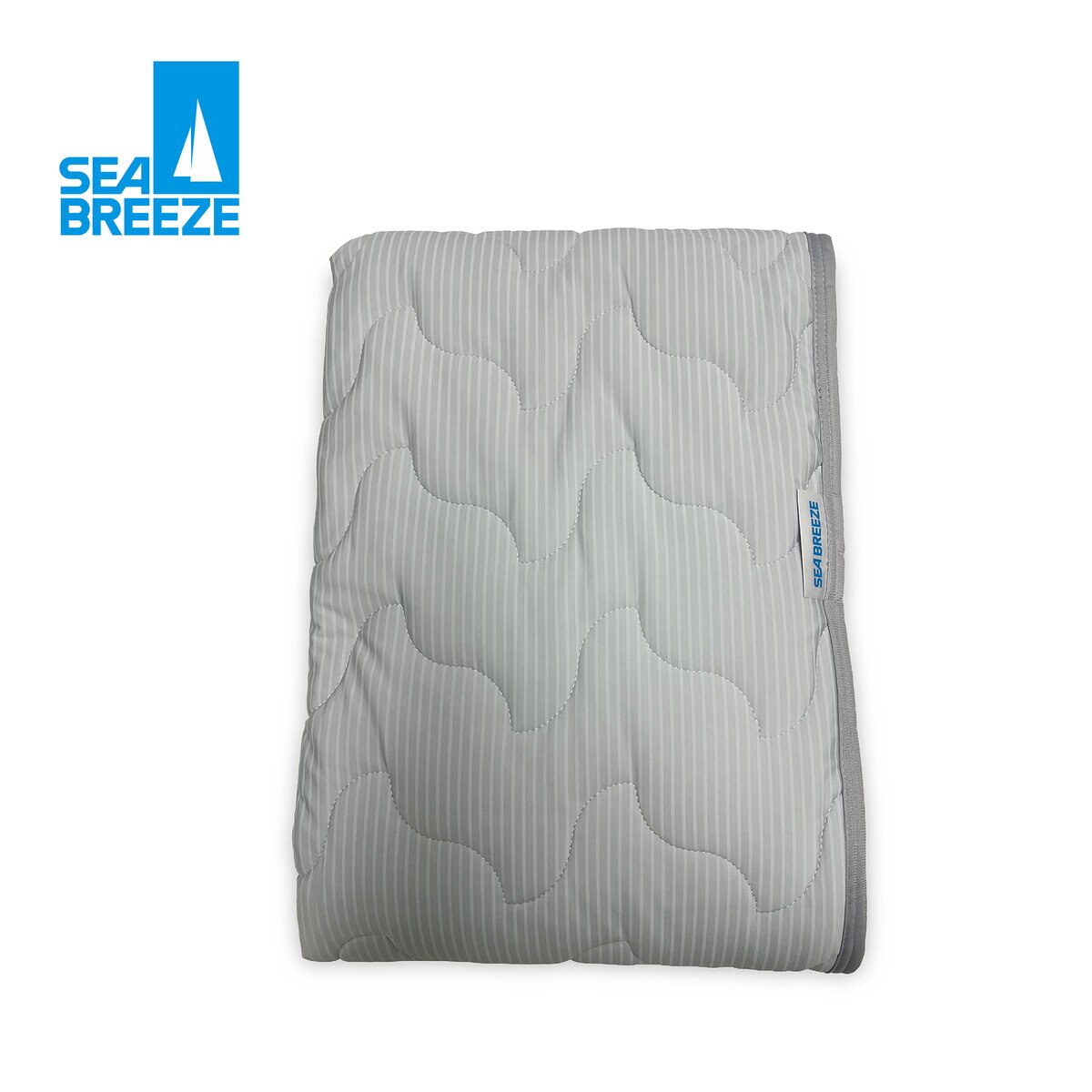 シーブリーズ 冷感敷きパッドシーツ ダブル グレー