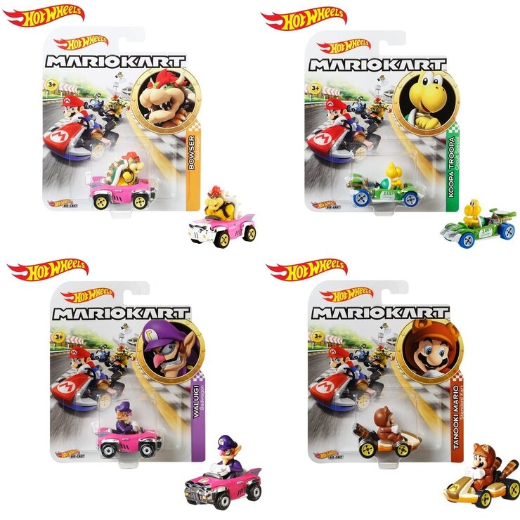 マリオ キャラクターカー コースボードセット 大人気「マリオカート」の世界観をHot Wheelsで完全再現！『マリオ