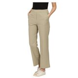 ソレチア レディース ナイロンワイドパンツ カーキベージュ L