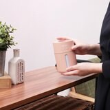 プラスモア コードレス上部給水加湿器 MO-HF019 ピンク