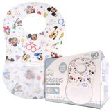 ディズニービブスター 使い捨てエプロン60枚入り 100周年限定デザイン ミッキー/ミニー