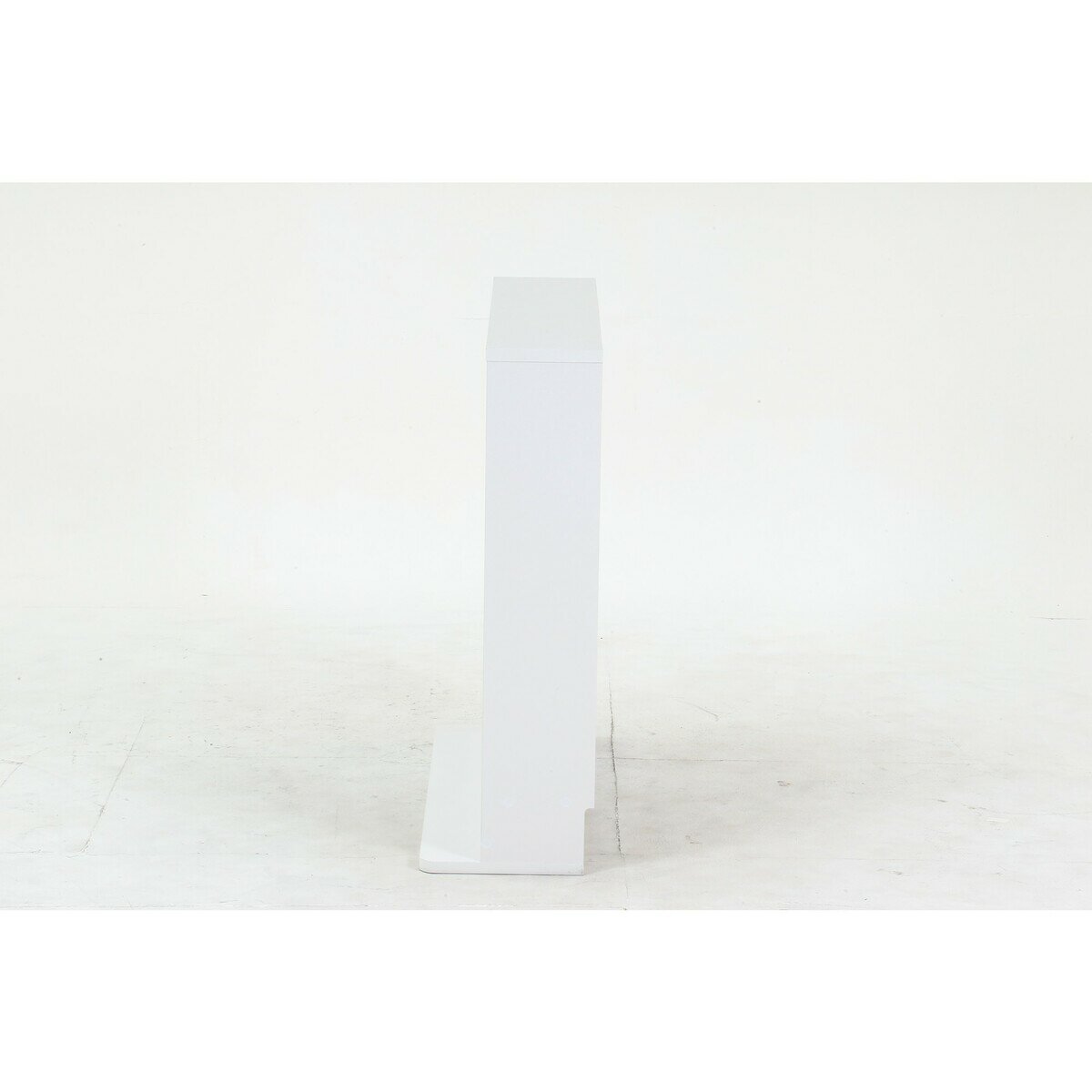 コレクションラック TOR ロータイプミラー付き ホワイト