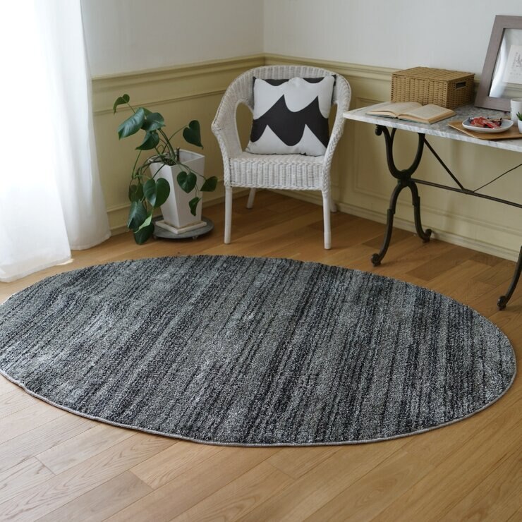 スミノエ 防炎・防音ラグ リュストル 楕円 140cm x 200cm スミノエ 防炎・防音ラグ リュストル 楕円 140cm x 200cm