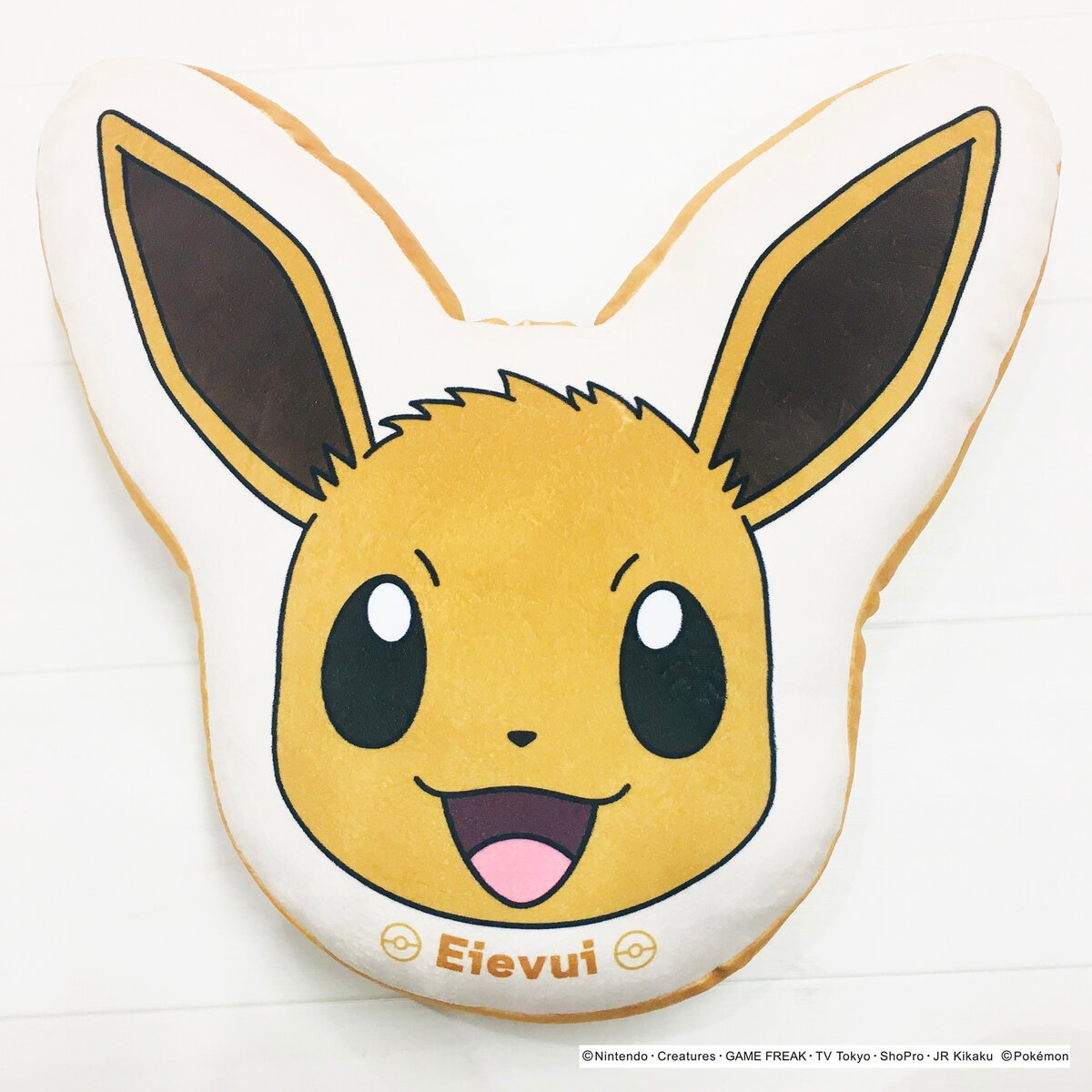 ポケモン フェイスクッション 25cm x 30cm イーブイ