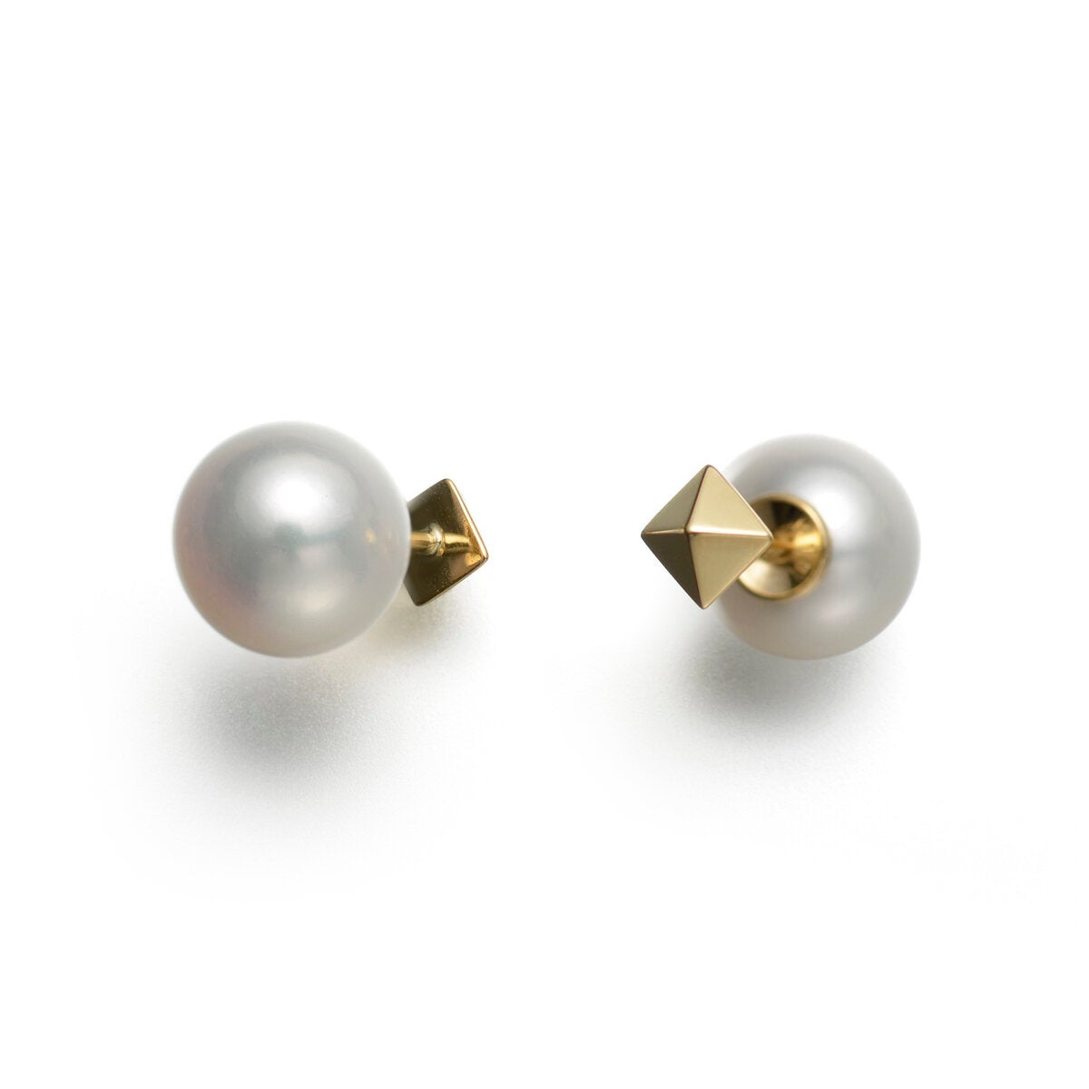 18K イエローゴールド あこや パール 8.5mm スタッドピアス SHK0126-85 