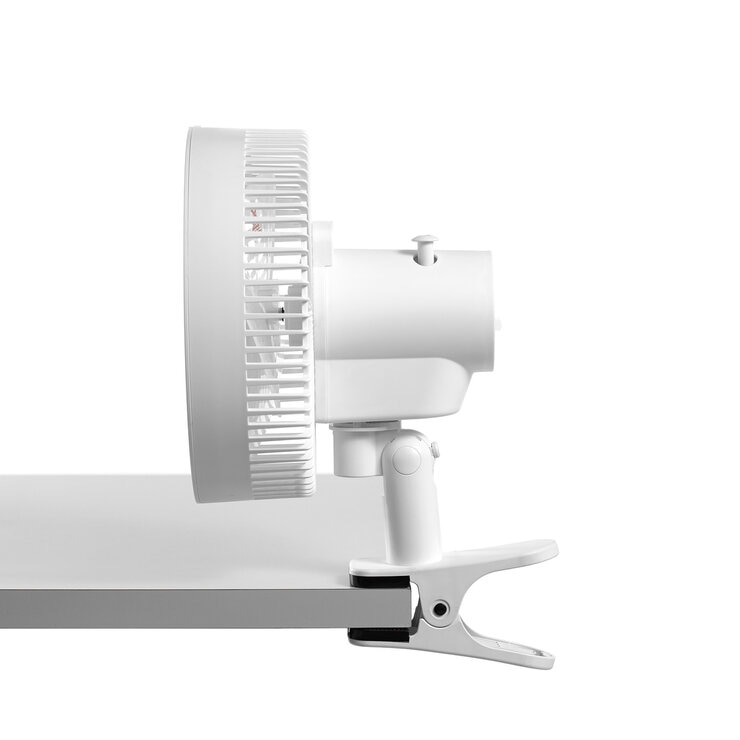 YAMAZEN 23cm クリップ扇 YCS-E233 W