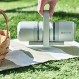 RHYTHM 防水ポータブルBluetooth スピーカー ライトグレー