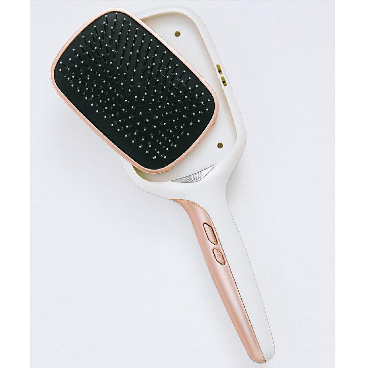 コイズミ イオンバランスリセットヘアブラシ ホワイト KBE2520W