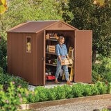 ケター ダーウィン 6 x 8 フィート (1.9 x 2.4m) 屋外物置