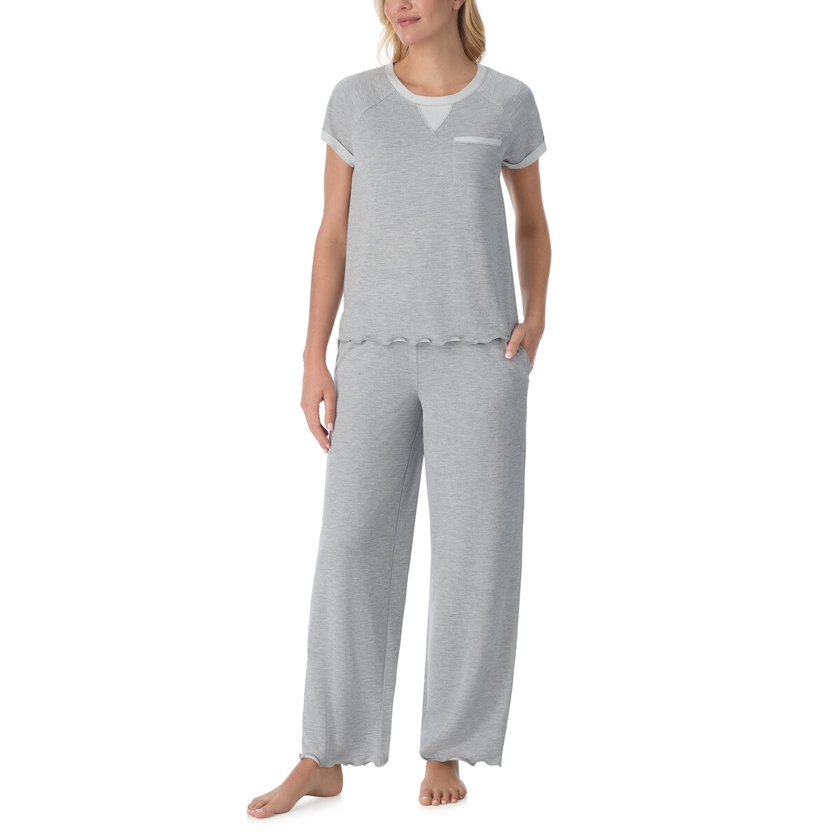 キャロル ホックマン レディース ラウンジセット グレーヘザー XL