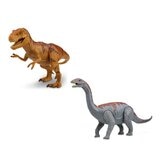 ライト&サウンド付き 恐竜フィギュア5体セット カルノタウルス, パキケファロサウルス, ステゴサウルス, アルゼンチノサウルス, ティラノサウルス