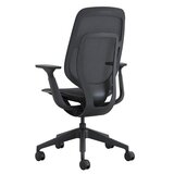 スチールケース カーマンチェア ブラックフレーム／ブラック