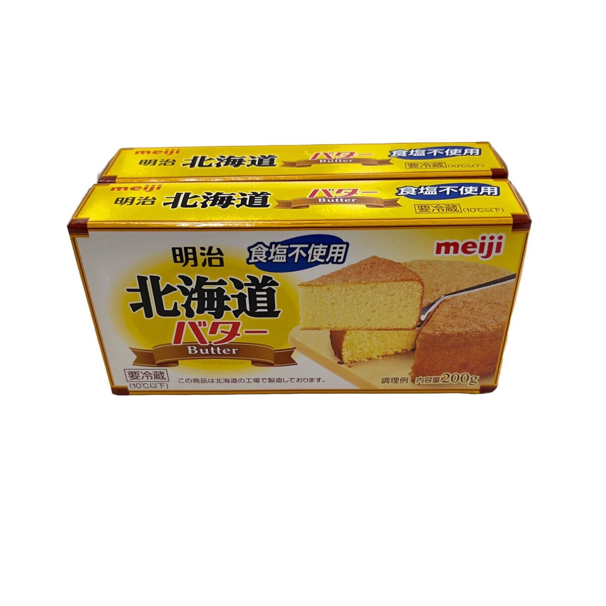 明治 北海道バター食塩不使用 (200g×2個)