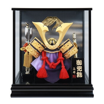 五月人形 兜ケース飾り 6M72-CS-802