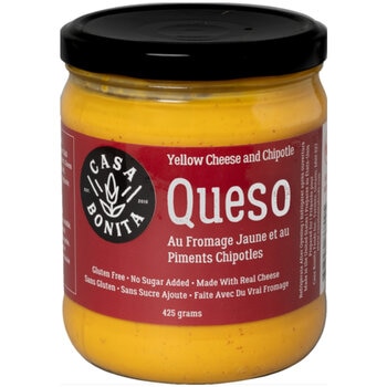Casa Bonita チボトレ入りイェローチーズソース 425g