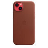Magsafe対応 iPhone 14 Plus レザー ケース アンバー