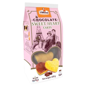 サン・ミッシェル チョコレートスウィートハートケーキ 24個入り