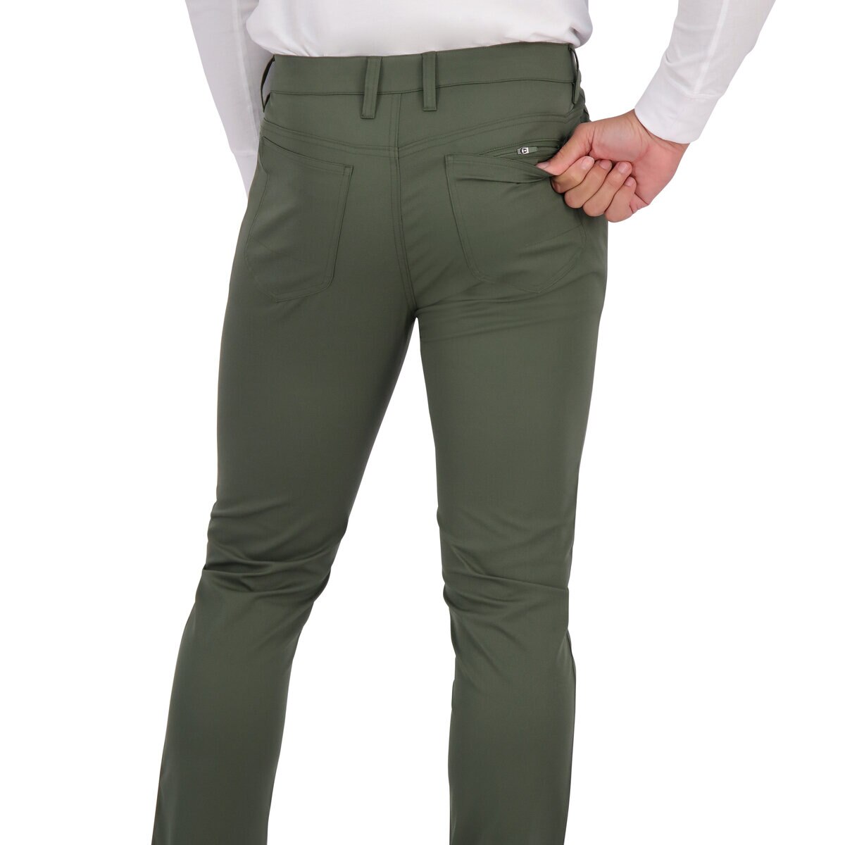 カークランドシグネチャー メンズ 5ポケット パンツ グリーン ウエスト 34 インチ 股下 30 インチ カークランドシグネチャー メンズ 5ポケット パンツ グリーン ウエスト 34 インチ 股下 30 インチ