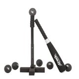 バッティングセット バット+ティー+ボール6個付 35-50cm高さ調整可 東北楽天ゴールデンイーグルス