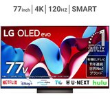 LG 77インチ 4K 有機ELテレビ OLED77C4PJA