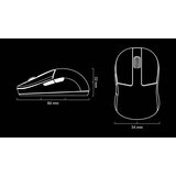 Keychron / M4 ワイヤレスマウス / ミニサイズ / ホワイト